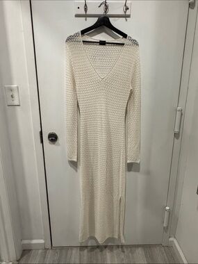 International Concept (INC) Crochet Maxi Dress